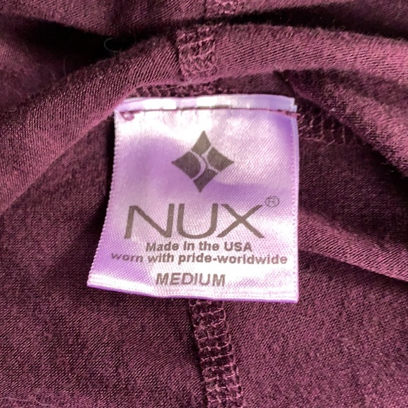 NUX Los Angeles Made in USA Oversize Cowl Neck/Hood Athletic Top - Picture 5 of 10